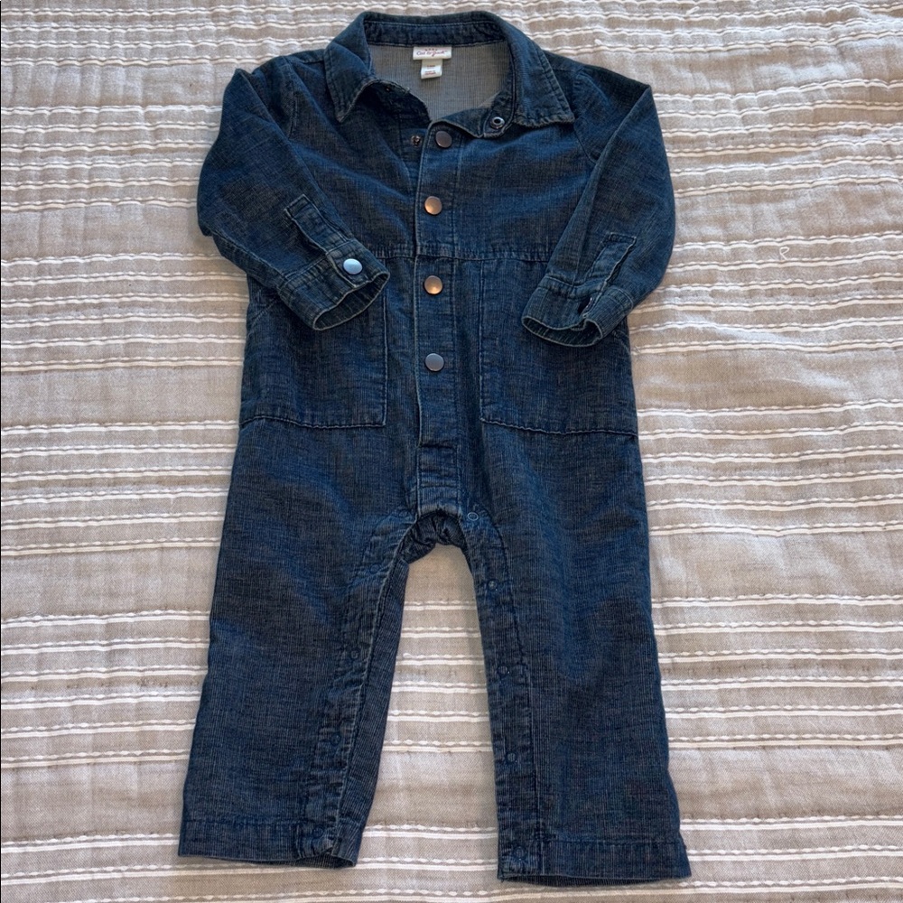 Denim Blue Baby Jumpsuit